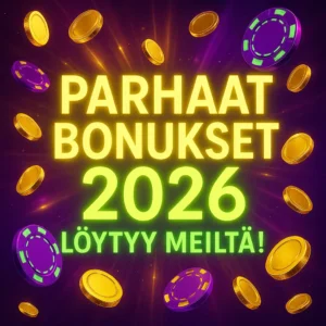 Parhaat bonukset 2026 löytyy nettikasinot2026.comista