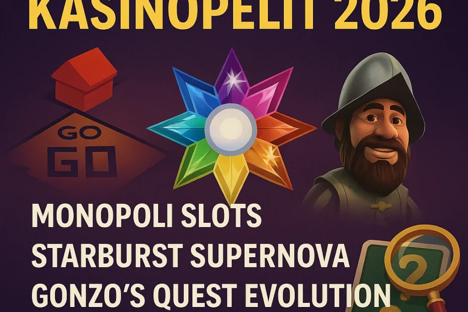 uudet NetEnt kasinopelit 2026