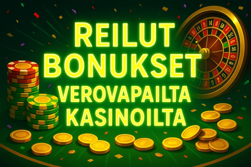 Verovapaat bonukset kasinolle