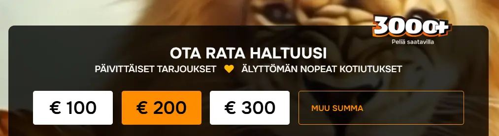 Jellona kasinon ensivaikutelma