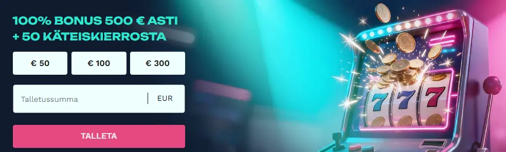 ensivaikutelma jackburst casinolla