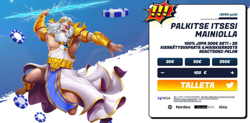 mainio kasino ensivaikutelma