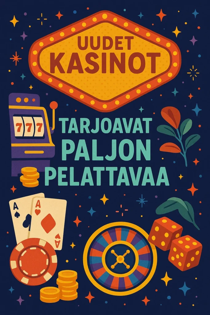 uudet kasinot tarjoavat paljon pelattavaa
