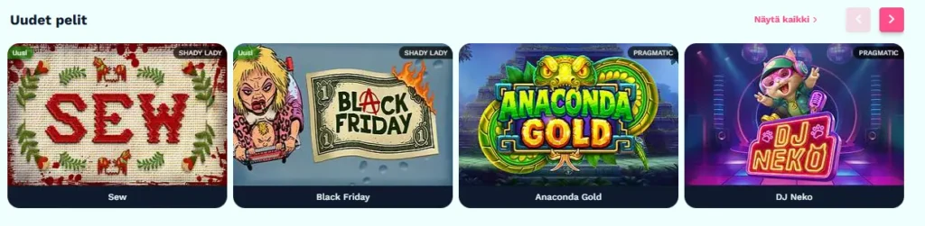 uudet pelit löytyy jackburstilta