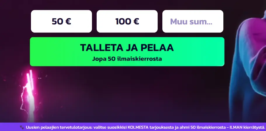 Pelipeto kasinon ensivaikutelma