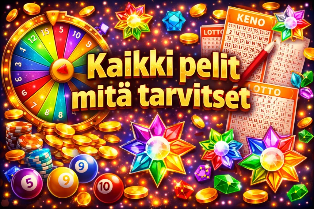 Starburst lotto ja kaikki suosikit