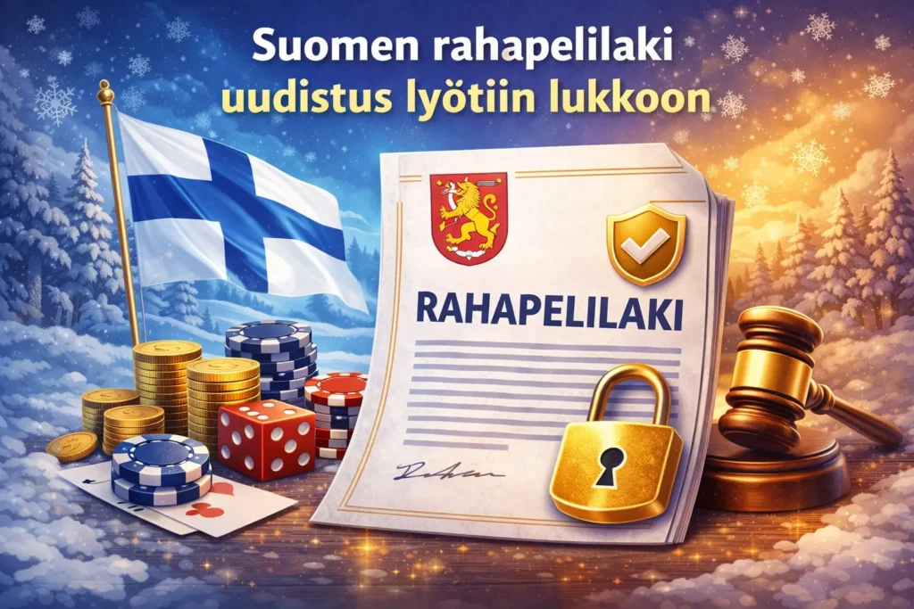 Suomen rahapelilaki uudistus