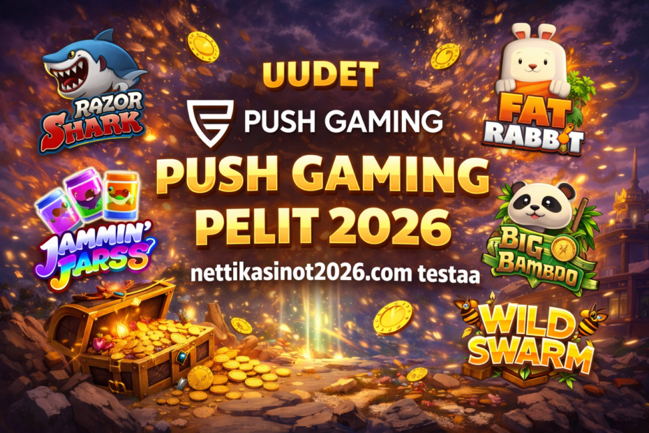 Uudet push gaming kasinopelit 2026