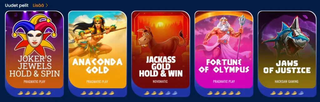 uudet kasinopelit 2026 löytyy pikapotilta
