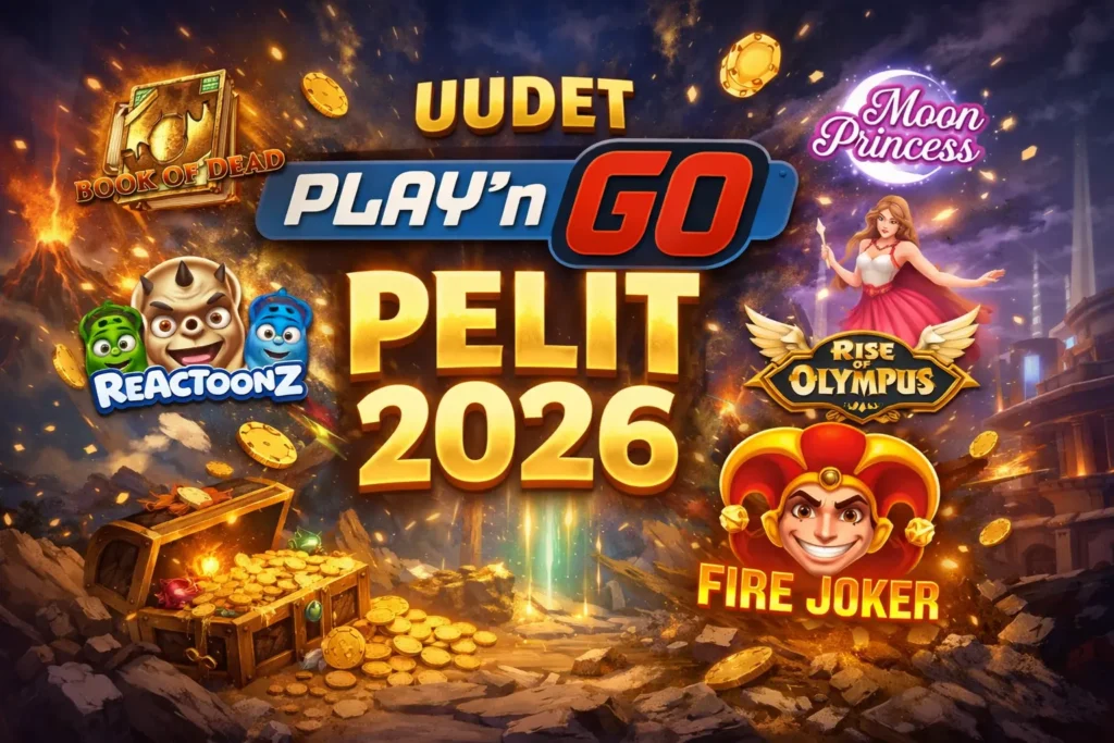 uudet play n go kasinopelit 2026