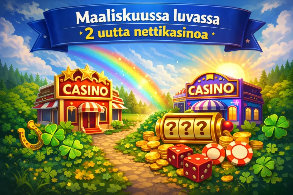 Maaliskuussa 2026 kaksi uutta nettikasinoa