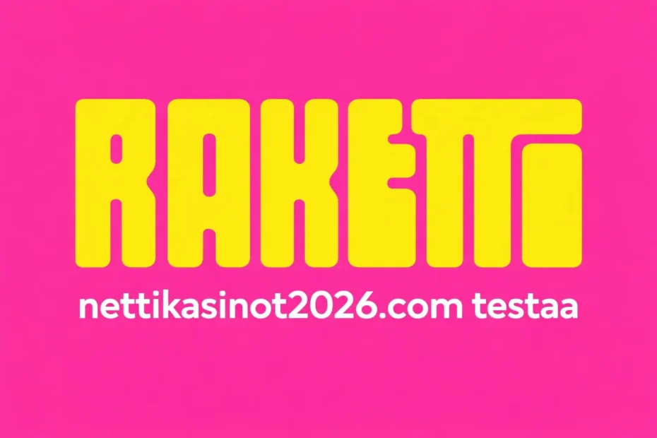 Raketti kasino testissä