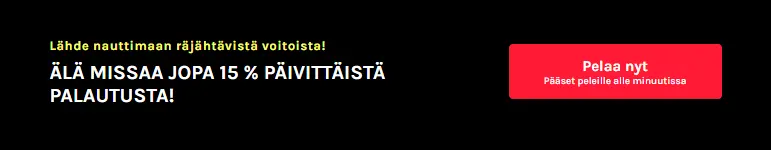 cashback joka päivä pommi casinolta