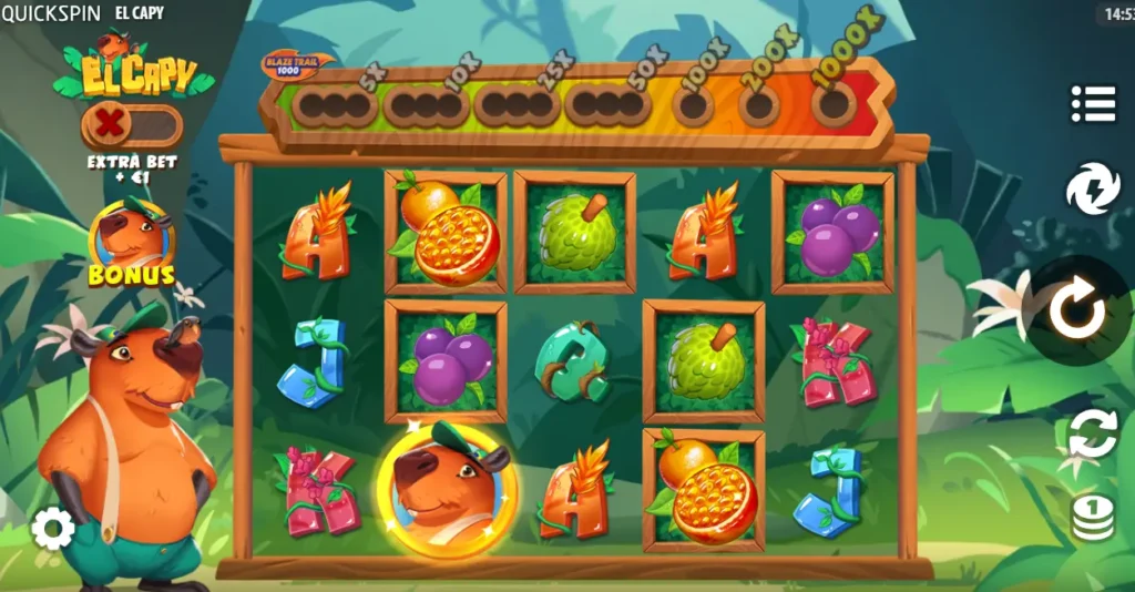 quickspinin uusi elcapy peli