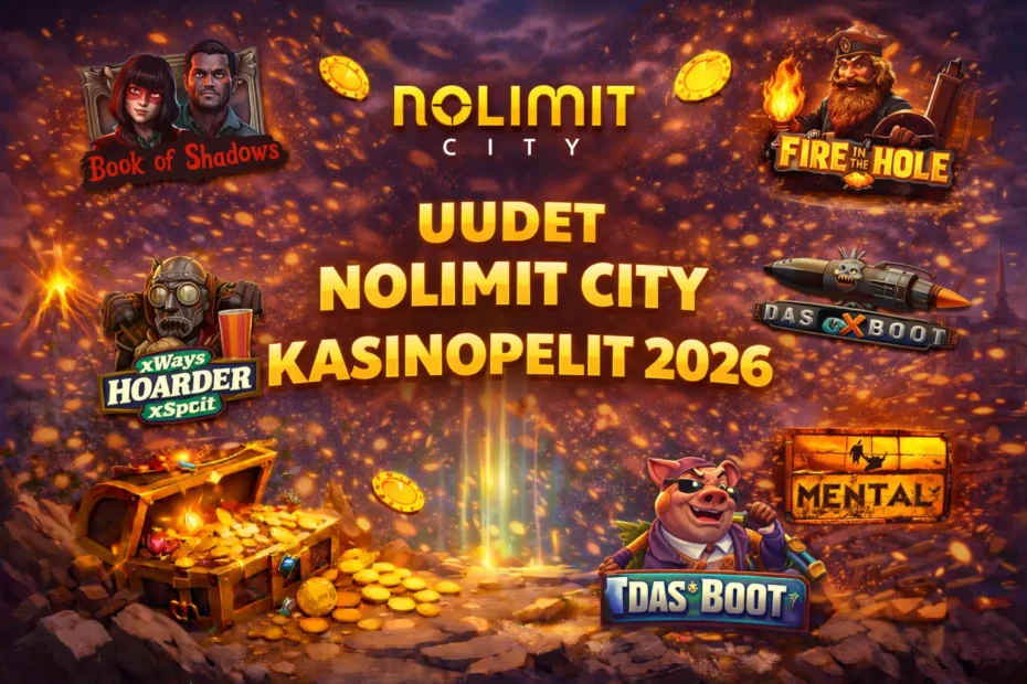 Uudet nolimit city kasinopelit 2026