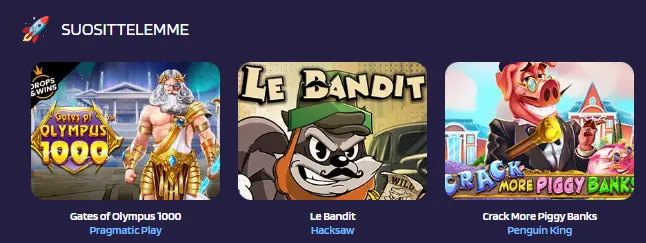 lysa casinon pelisuositukset