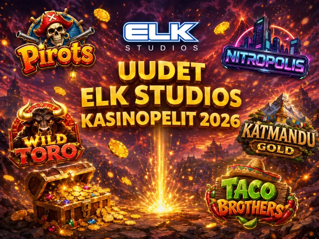 uudet elk studios kasinopelit 2026