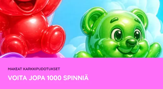Voita 1000 ilmaiskierrosta