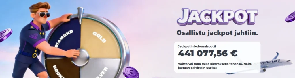 Spinnair kasinon jättipotti